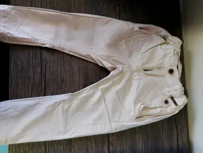 Pantalones beige casuales - miniatura 1