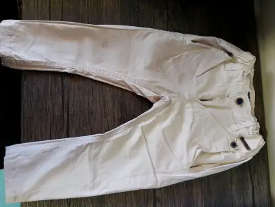 Pantalones beige casuales - miniatura 2
