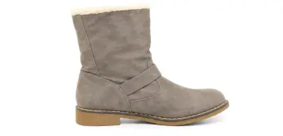 Botas grises con forro suave - miniatura 1