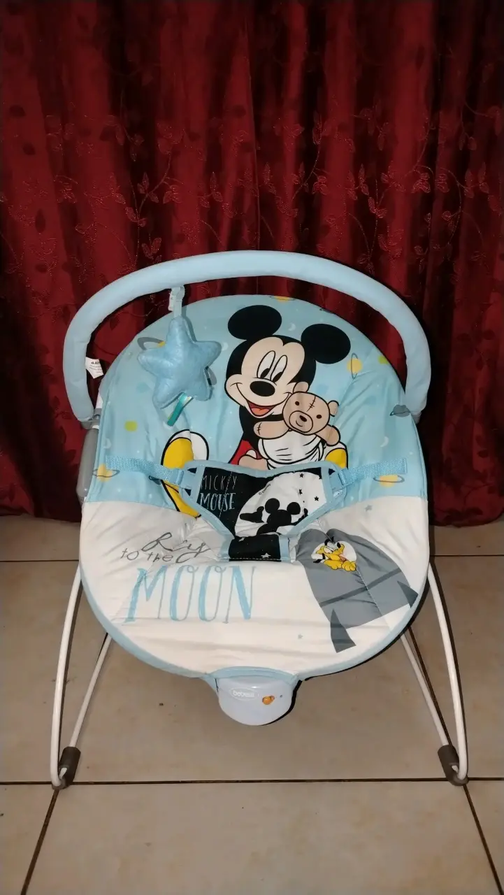 Silla vibradora Bebesit Mickey Mouse - 1
