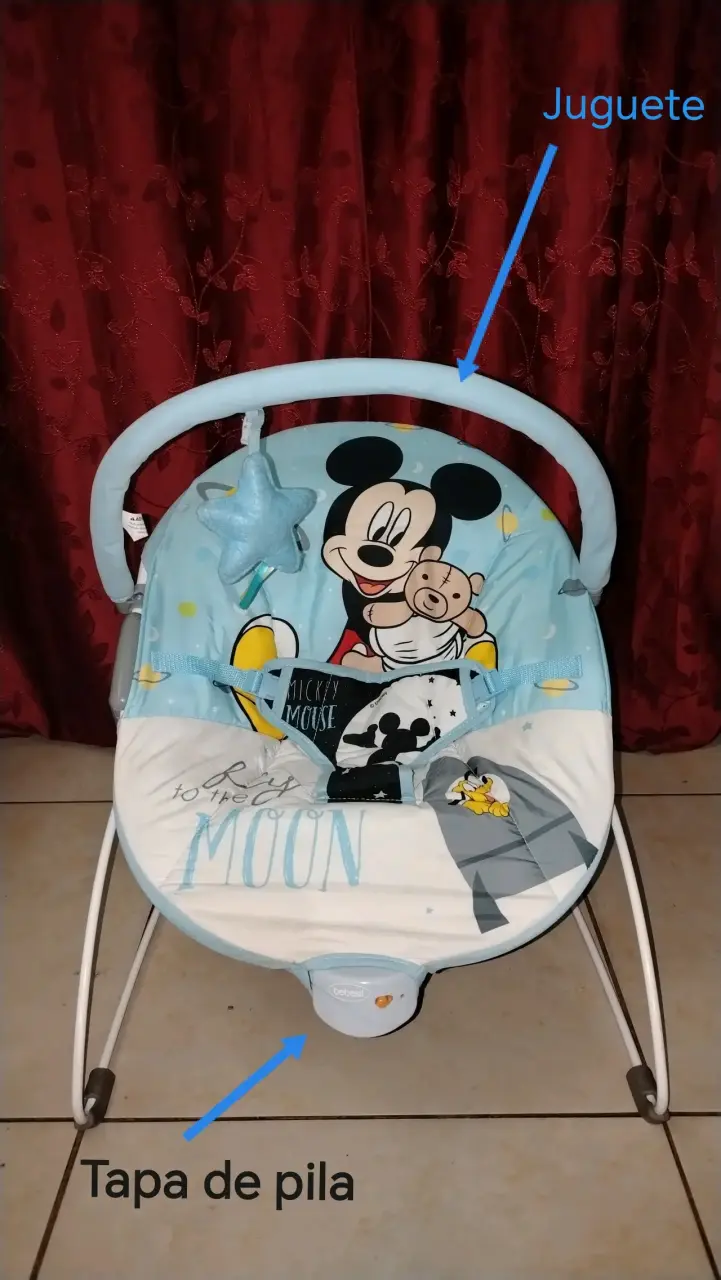 Silla vibradora Bebesit Mickey Mouse - 2
