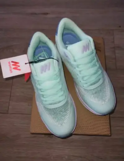 Zapatillas deportivas verde menta - miniatura 1