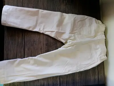Pantalones beige casuales - miniatura 3