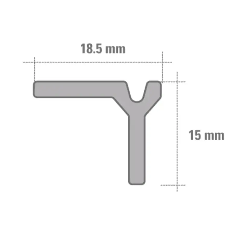 Kit Carro Rueda Closet Mueble + Rieles Sup / Inf - 5