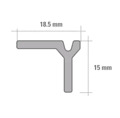 Kit Carro Rueda Closet Mueble + Rieles Sup / Inf - miniatura 5
