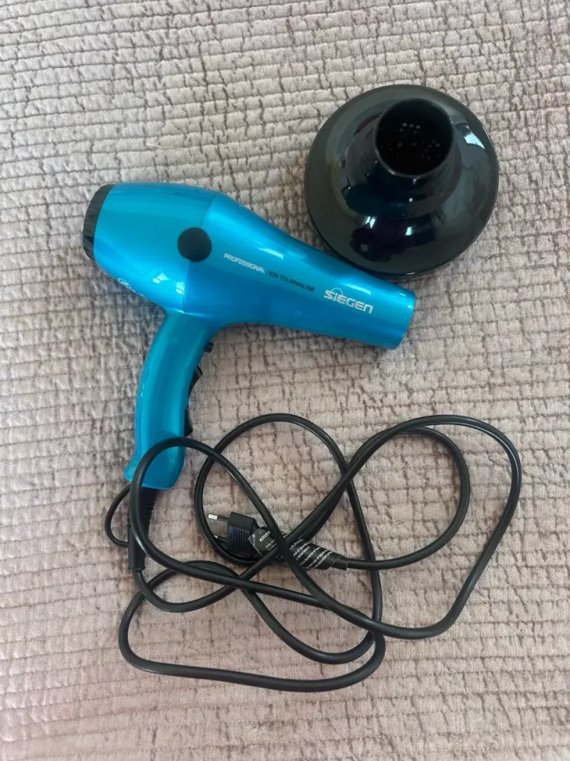 Secador de cabello azul Siegen
