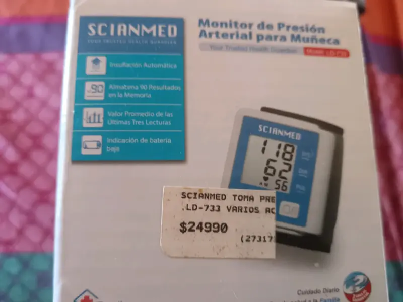 Monitor de Presión Arterial Sciannmed - 1