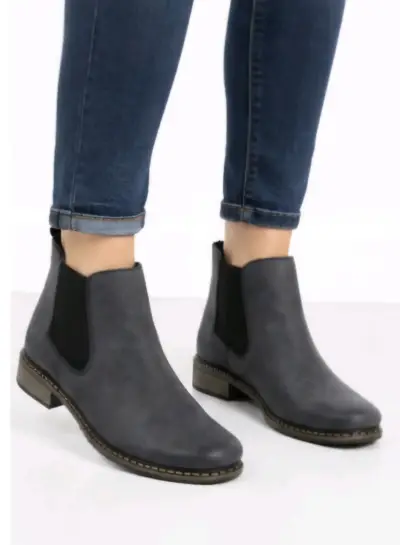 Botines mujer Rieker estilo Chelsea - miniatura 3