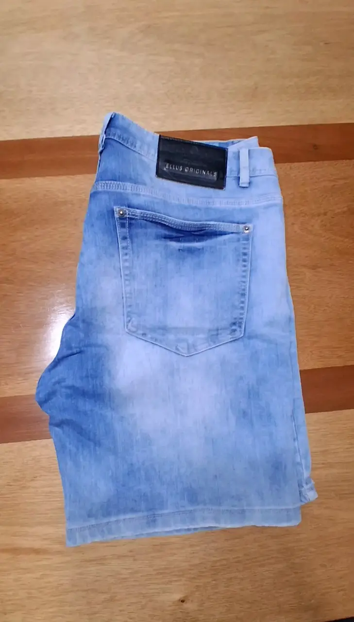 Jeans tipo beruda negros y celestes - 2