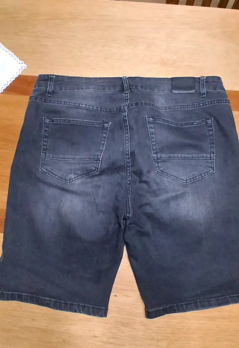 Jeans tipo beruda negros y celestes - 4