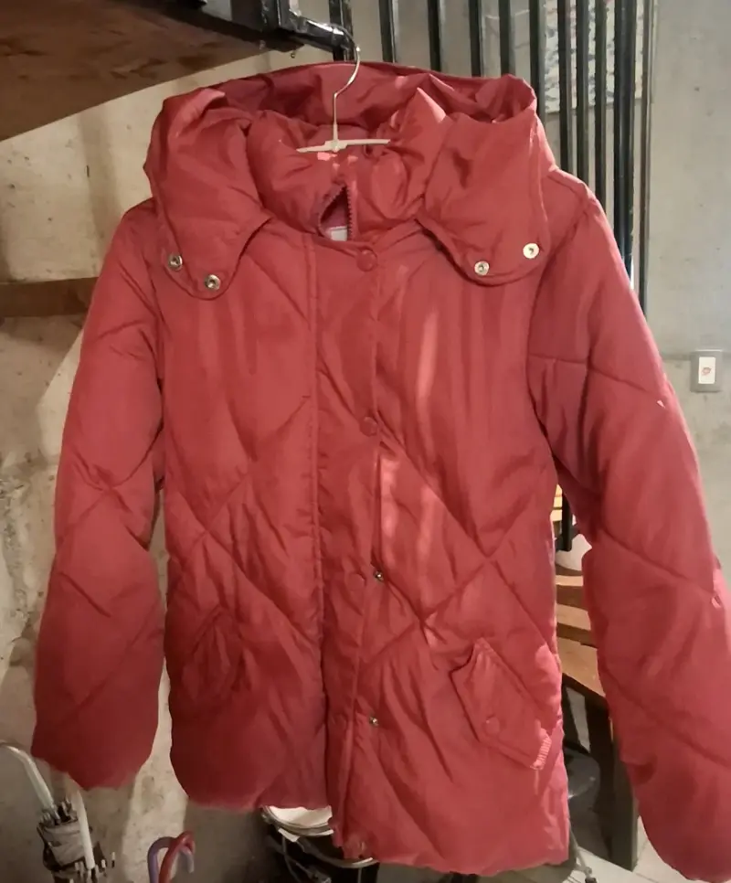 Parka acolchada roja. 12 - 1
