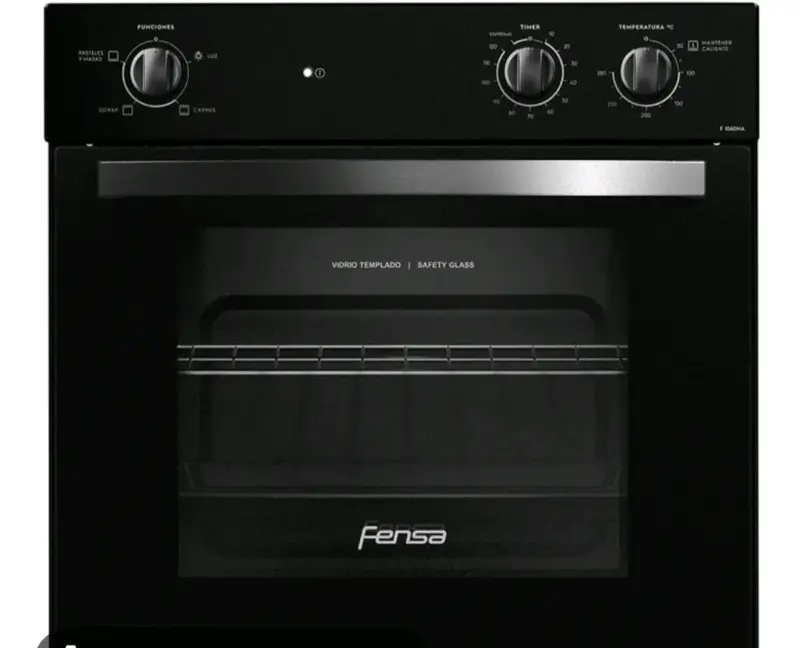 Horno empotrable Fensa 66L negro - 2