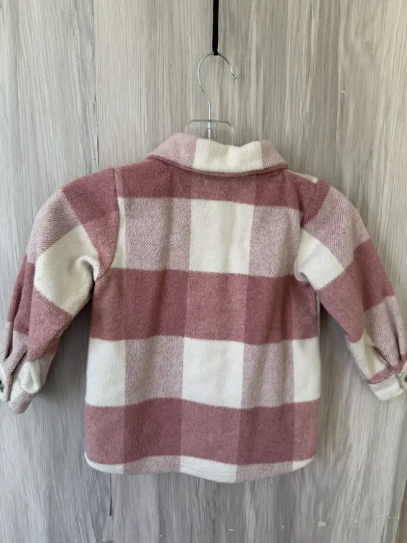 Chaqueta infantil cuadros limonada talla 6 - 2