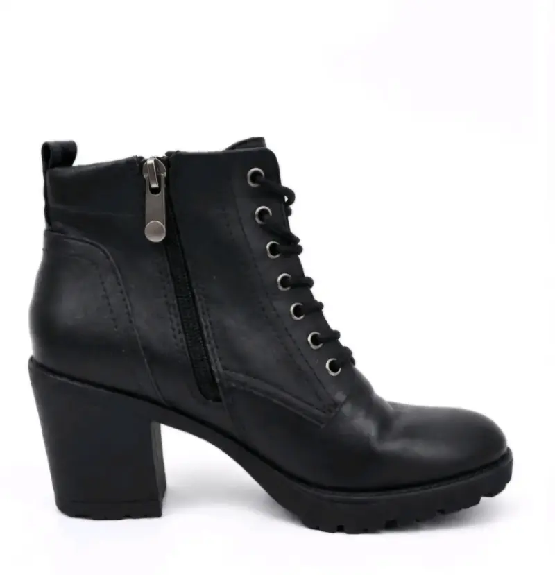 Botines negros con tacón - 2