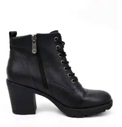 Botines negros con tacón - miniatura 2