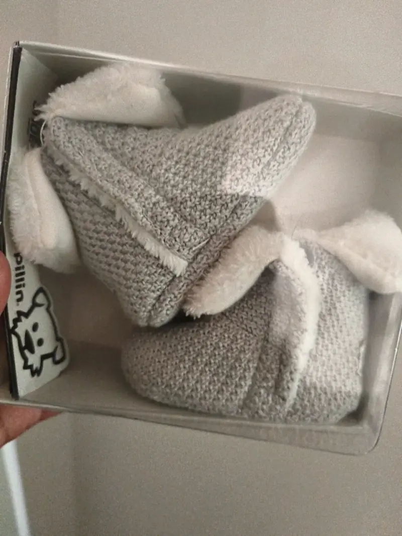 Botines dorados para niña de invierno número 19 - 4
