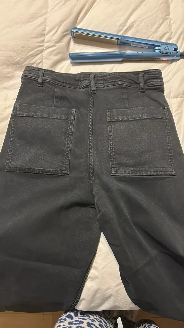 Jeans marine Zara oscuros - 4