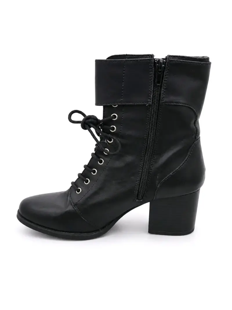 Botines negros con hebillas - 2