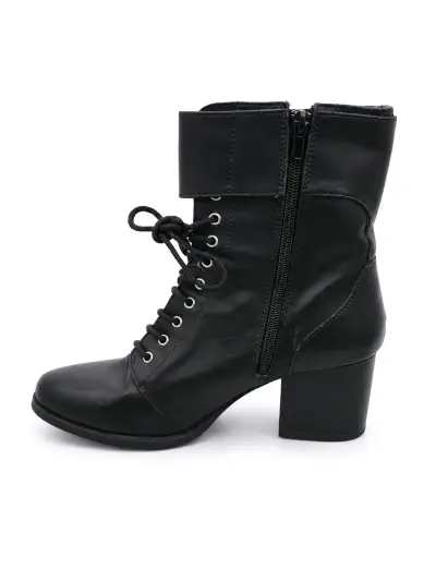 Botines negros con hebillas - miniatura 2