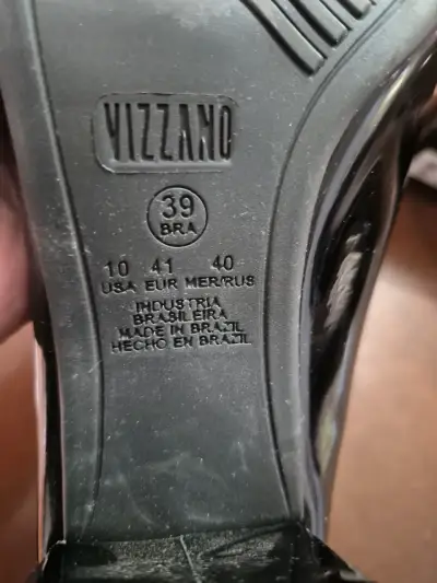 Zapatos de charol negros marca VIZZANO - miniatura 5