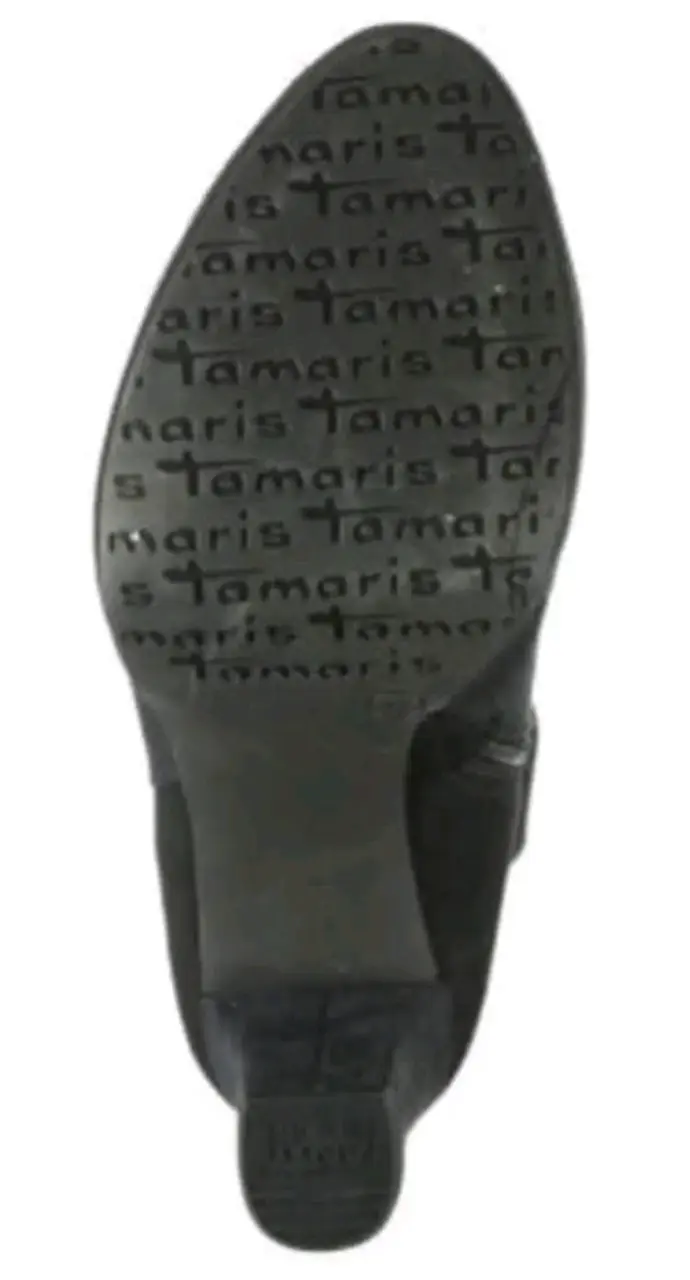 Botas altas con tacón negro - 3