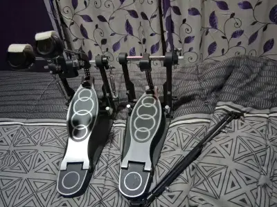 Pedal doble para batería - miniatura 2