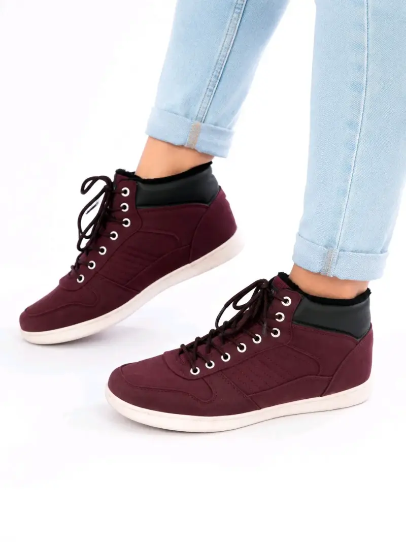 Zapatillas burdeos urbanas Vty - 1