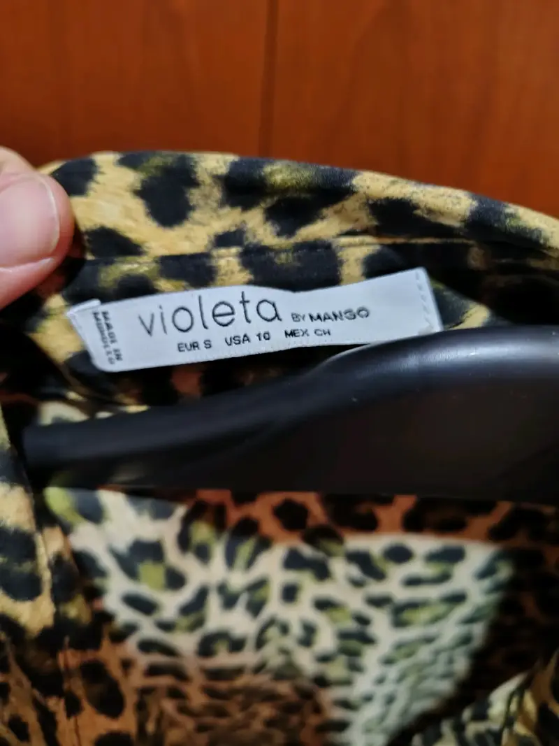 Blusa leopardo manga larga - 3