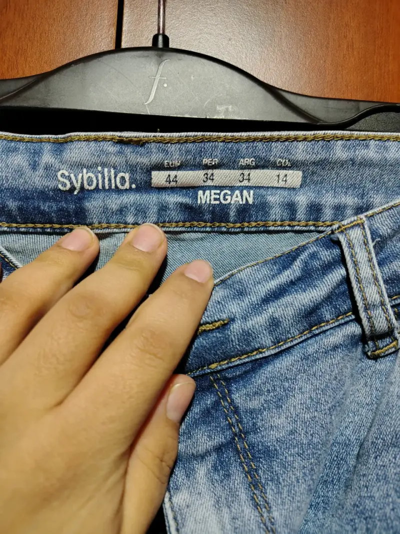 Jeans celestes Sybilla - 3