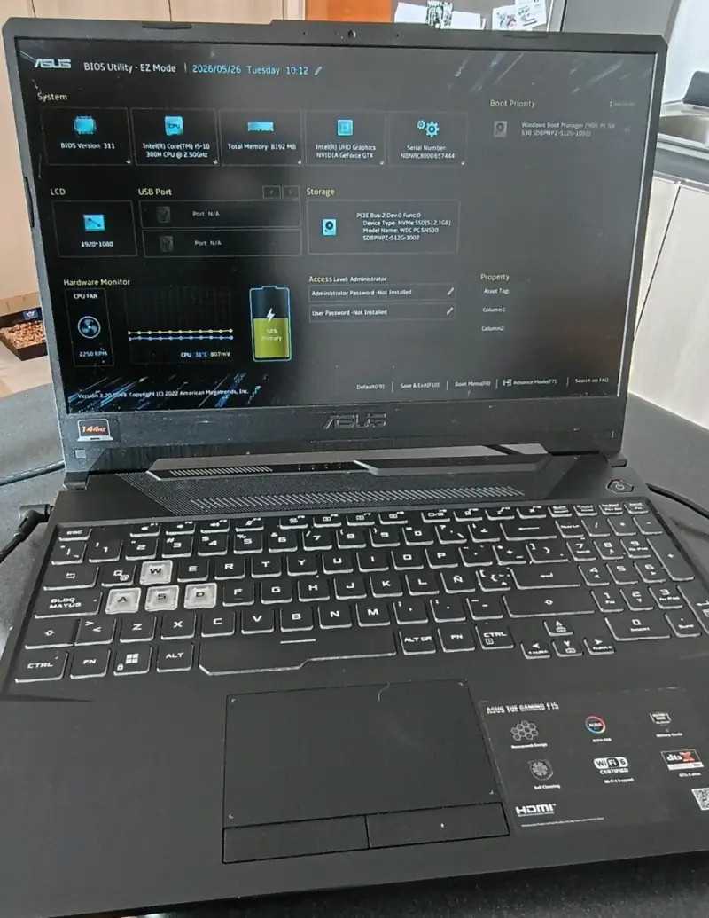 Laptop Asus TUF Gaming F15 - 2
