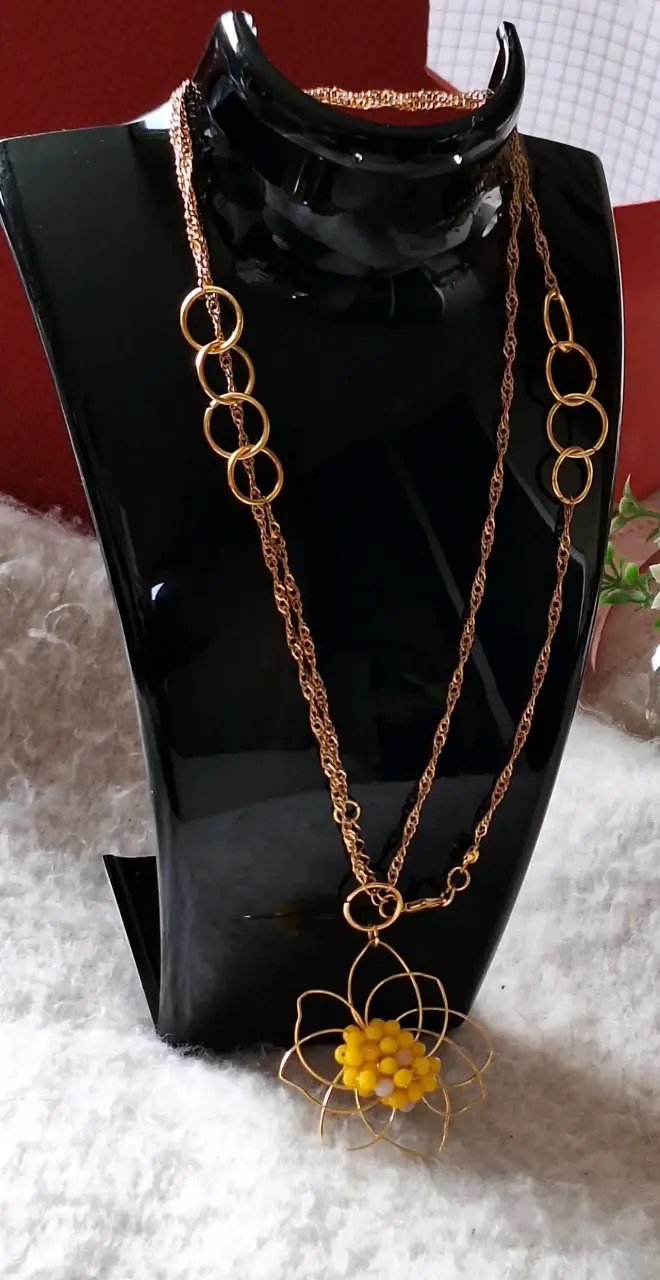 ✨ Collar Luna di Perle – Pieza Única Hecha a Mano - 2