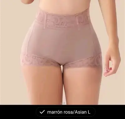 Calzón faja modeladora marrón claro talla L - miniatura 3