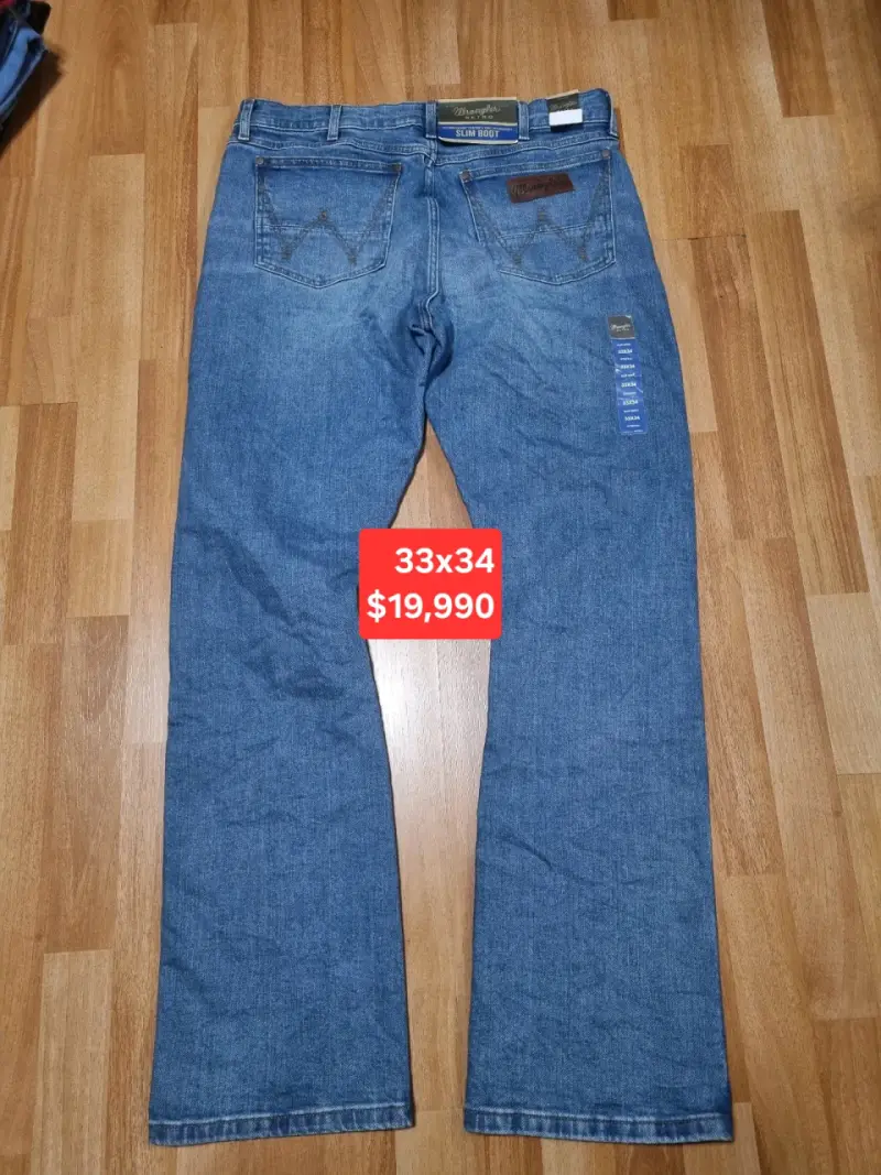 Jeans Wrangler Slim Boot nuevos - 3