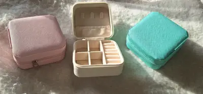 ✨ Estuche Joyero Portátil –Colección Luna di Perle - miniatura 2
