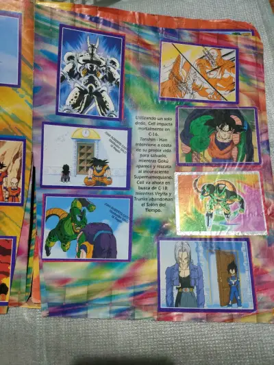 Álbum Dragon Ball Z 3 y z5 - miniatura 3