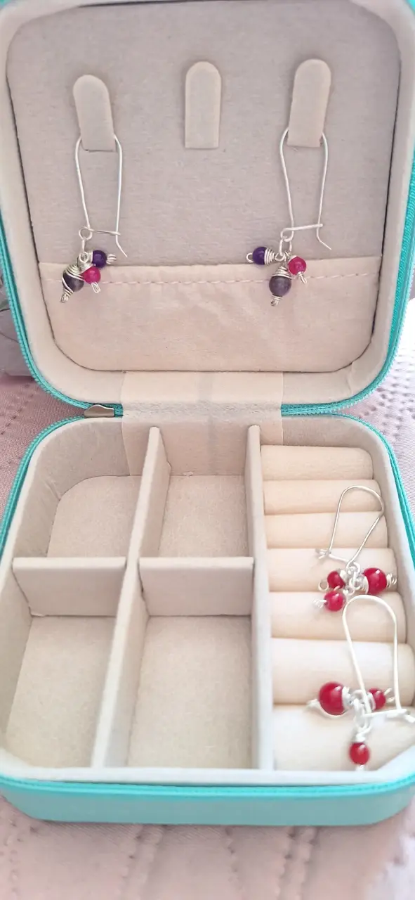 ✨ Estuche Joyero Portátil –Colección Luna di Perle - 3
