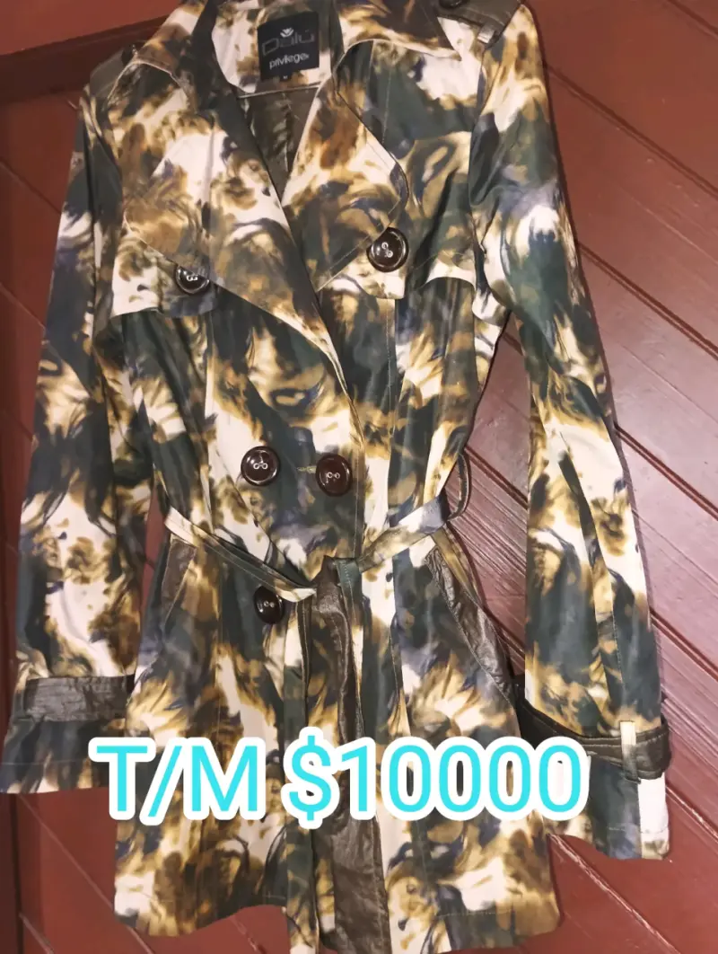 Chaqueta de cuero negro talla 16, - 3