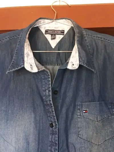 Chaqueta de cuero negro talla 16, - miniatura 4