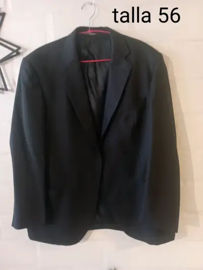 Blazer gris talla 50.46y56 - miniatura 3