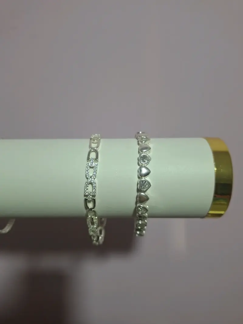 Pulseras de plata 925 auténtica - 2