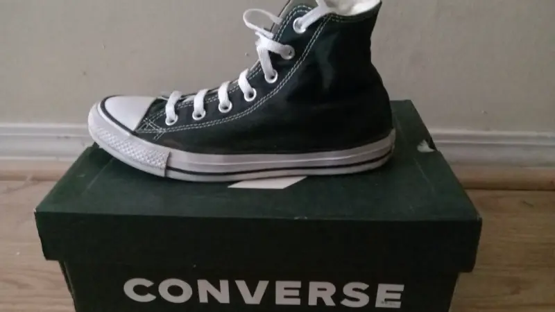 Zapatillas Converse All Star verdes - 2