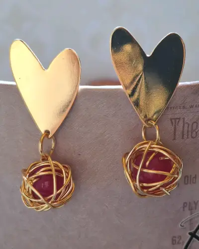 ✨ Aros Corazón Luna di Perle ✨ - miniatura 2