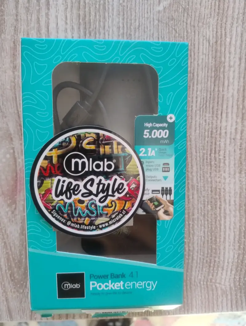 Power bank Microlab 5000 mAh - 1