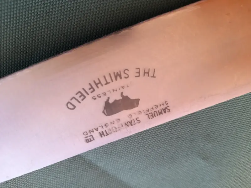 Cuchillo Inglés Cheff Carnicero Samuel Stanforth - 6