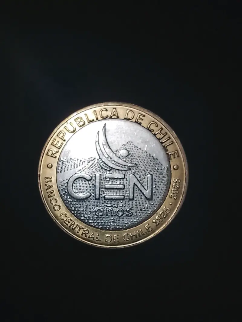 Moneda conmemorativa 100 años - 1