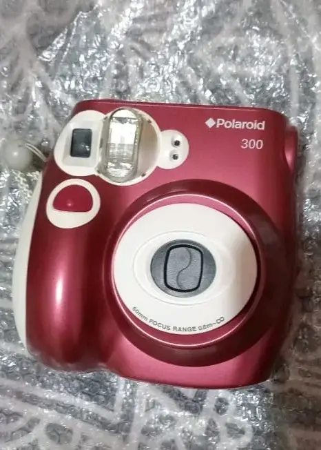 Cámara instantánea Polaroid 300 roja