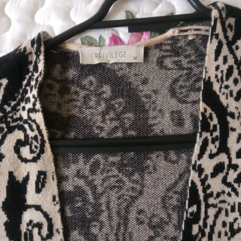 Cardigan con diseño paisley - 3