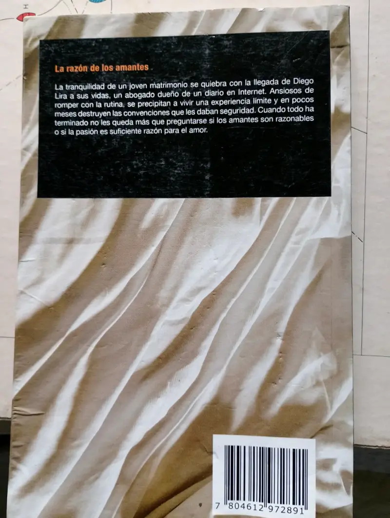 Libro 'La razón de los amantes' - 2
