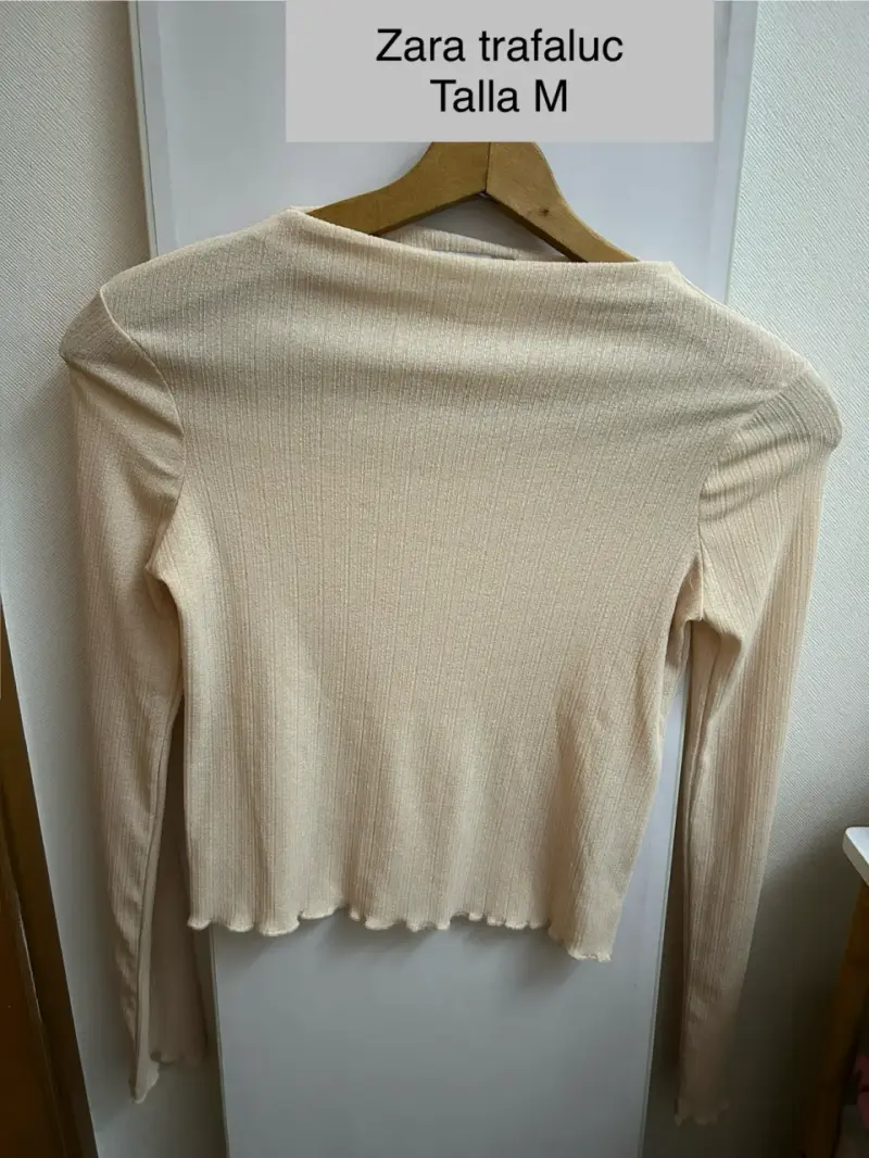 Polera Zara Trafaluc beige - 1