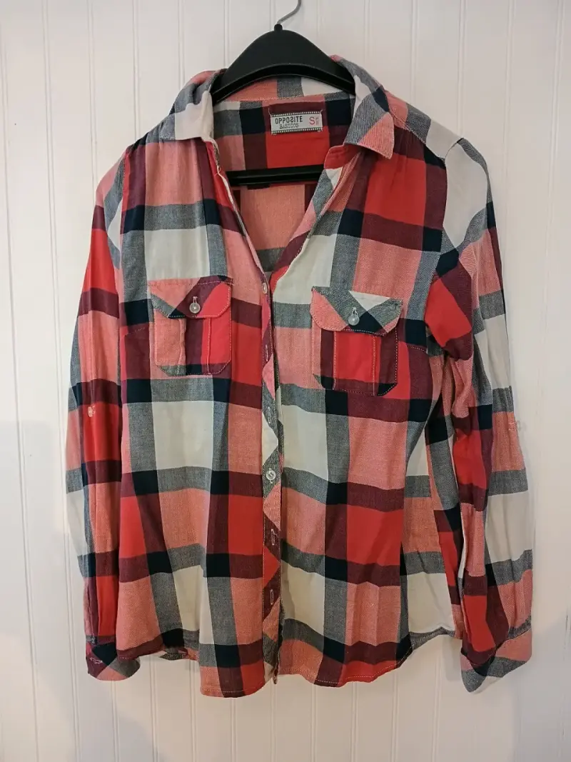 Camisa mujer a cuadros